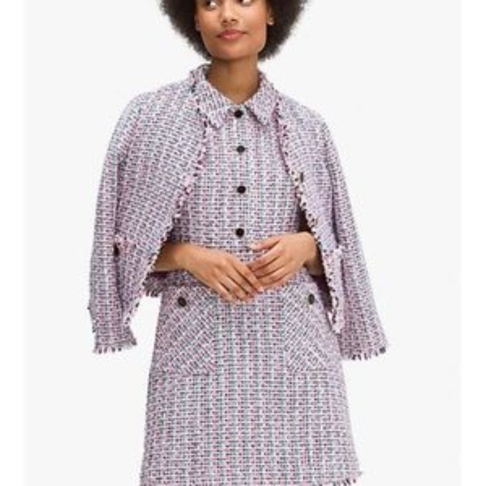 NWT Kate Spade Enchanted Tweed Dress Size 6